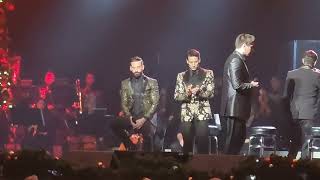 IL DIVO Remembering Carlos Marin  Emotional Moment and quotSILENT NIGHTquot 12192023 St Petersburg Fl [upl. by Uohk]