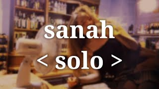 sanah  Solo Tekst  Lyrics [upl. by Ciro]