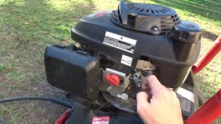 Honda GCV160 Hunting Idle Surging Fix [upl. by Mesics]