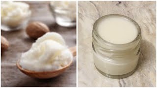 Homemade Shea Butter Face cream  DIY Moisturizing cream [upl. by Eeryt394]