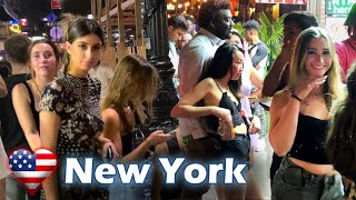 🇺🇸 MANHATTAN NIGHTLIFE AREAS  PACKED BARS amp CLUBS Summer Update【ENTIRE TOUR】Best Neighborhoods [upl. by Rastus394]