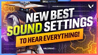 NEW BEST SOUND SETTINGS TO HEAR EVERYTHING  Valorant Settings Guide Audio HRTF amp More [upl. by Nohpets]