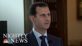 Syrian President Bashar AlAssad Exclusive Interview  NBC Nightly News [upl. by Em]