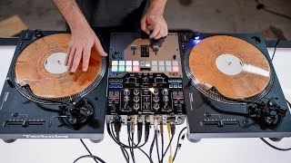 Technics SL1200MK7 Turntable  Cut Chemist Scratch Techniques [upl. by Acimak]