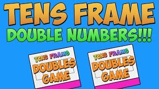 Tens Frame Double Numbers [upl. by Windzer]