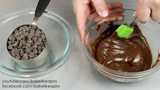 How To Temper Chocolate SIMPLY EXPLAINED TUTORIAL [upl. by Ocsisnarf]