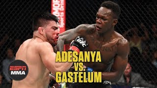 The story of Israel Adesanya vs Kelvin Gastelum  ESPN MMA [upl. by Ifill670]