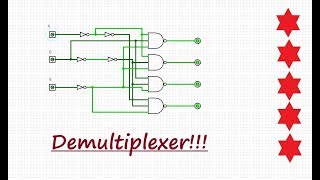 Logisim  Demultiplexer full tutorial video [upl. by Refinney]