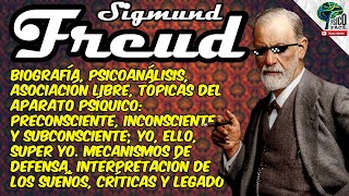 SIGMUND FREUD PSICOANALISIS TODA SU TEORÍA RESUMIDA FÁCIL CON EJEMPLOS FtResumenesEntelekia [upl. by Lyrahc66]