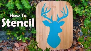 Stenciling 101 How To Paint With A Stencil [upl. by Amil]