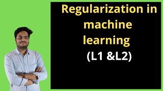 Regularization in machine learning  L1 and L2 Regularization  Lasso and Ridge Regression [upl. by Chiles]