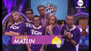 Family Game Night Season 5 Episode 1 Marlee MatlinSeries Finale [upl. by Ahsok]