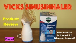 Vicks Sinus Inhaler Product Review [upl. by Fabiolas]