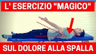 L quotesercizio magicoquot per battere il DOLORE ALLA SPALLA periartrite tendinopatia [upl. by Fayth]