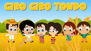 Giro giro tondo  Canzoni per bambini e bimbi piccoli [upl. by Valerian435]