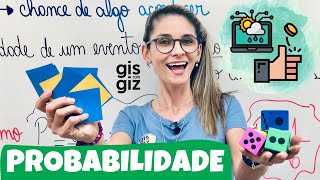 PROBABILIDADE \Prof Gis [upl. by Infield]