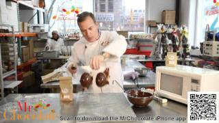 MICROWAVE CHOCOLATE TEMPERING amp MOLDING [upl. by Lieberman]