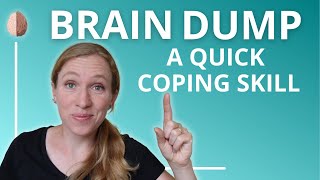 Brain Dump 1Minute Emotion Coping Skill [upl. by Steffen]