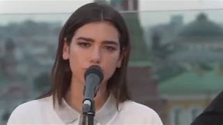 Dua Lipa  Be the one  Blow your mind  live acoustic [upl. by Alcock]