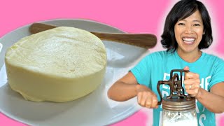 How to Make BUTTER with a 100year Old Gadget  The Dazey Churn [upl. by Atenahs967]