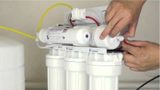 How To Replace Your Reverse Osmosis Filters and Membrane  APEC Water Installation Part 6 [upl. by Kram]