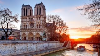 Visit Notre Dame Cathedral in Paris France [upl. by Nylime]