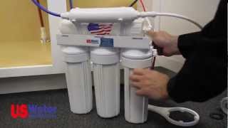 Reverse Osmosis Installation quotHow Toquot  US Water Systems [upl. by Irina]