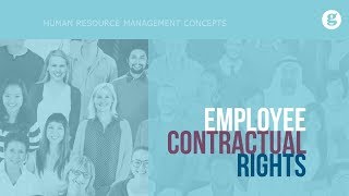 Employee Contractual Rights [upl. by Fenella]