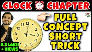 Clock  Clocks Reasoning Tricks  Clock ReasoningMathTrickIn HindiSolutionProblemsQuestions [upl. by Ahtrim]