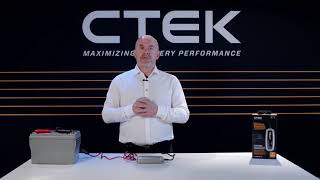 Tutorials  CTEK MXS 50  Charging Process [upl. by Godderd482]