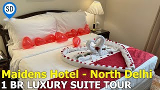 New Delhi Luxury Hotel  Maidens  1 BR Suite Tour [upl. by Llezo]