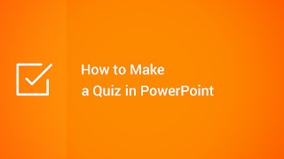 How to Make a Quiz in PowerPoint [upl. by Rumit]