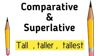 Comparative and superlative degrees  Basic English grammar  Sunshine English [upl. by Derfiniw]