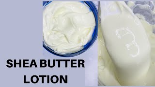 Make This Creamy Moisturizing Shea Butter Lotion [upl. by Okkin]