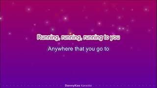 Running To You  Simi amp Chike Karaoke [upl. by Woodward]