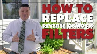 How To Replace Reverse Osmosis Filters [upl. by Hootman]