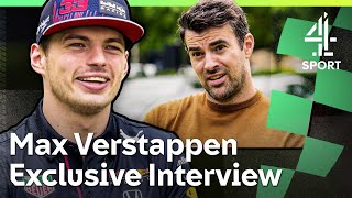 Max Verstappen  C4F1 Exclusive Interview  F1 [upl. by Townie170]