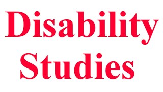 Disability Studies in Literature Briefly Explained [upl. by Harragan499]