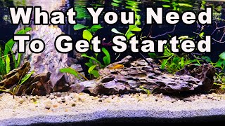 Beginners Guide to The Aquarium Hobby Part 2 Everything You Need to Start an Aquarium [upl. by Adekahs]