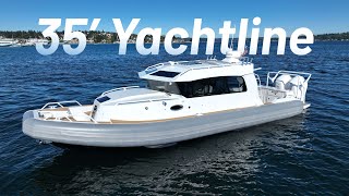 35 Yachtline  Ultimate Luxury Safety amp Sport Boat [upl. by Amej]