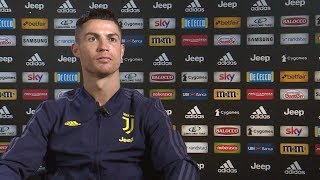 Cristiano Ronaldo speaks to Juventus TV before Atletico Madrid return leg [upl. by Cchaddie560]