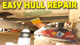 EASY JET SKI HULL REPAIR [upl. by Kelbee]