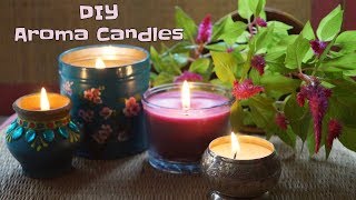 How To Make Scented Candles  DIY Aroma Candles  Small Business Ideas Ep 1 [upl. by Millford]