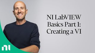 NI LabVIEW Basics Part 1 Creating a VI [upl. by Haimorej350]