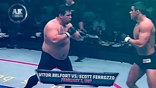 UFC 12 VITOR BELFORT VS SCOTT FERROZZO 1997y [upl. by Aicenav]