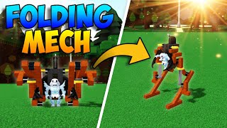 FOLDING MECH SUIT Tutorial  Build A Boat For Treasure [upl. by Vokay]