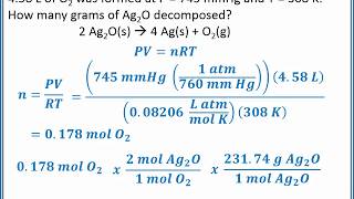 CHEMISTRY 101  Stoichiometry with gases [upl. by Happ]