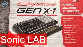 Dubreq Stylophone Gen X1 Mini Synth  Review [upl. by Wyatan]