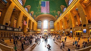 Walking Tour of Grand Central Terminal — New York City 【4K】🇺🇸 [upl. by Malony171]