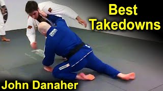 Best Takedowns For Jiu Jitsu BJJ by John Danaher [upl. by Lennahc563]